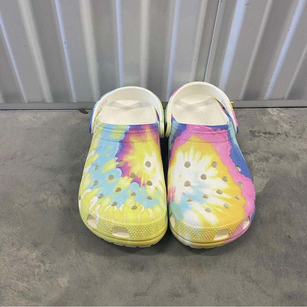 Crocs Tie-Dye Clogs-M8/W10